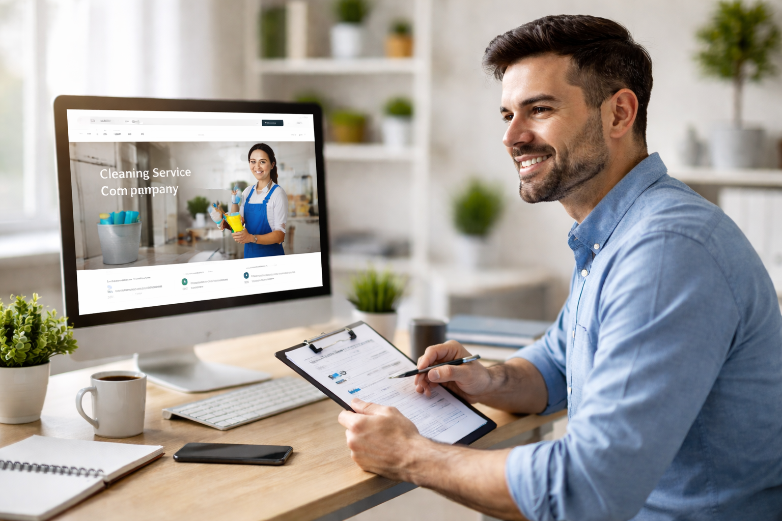 What I Look for First When Auditing a Cleaning Company Website